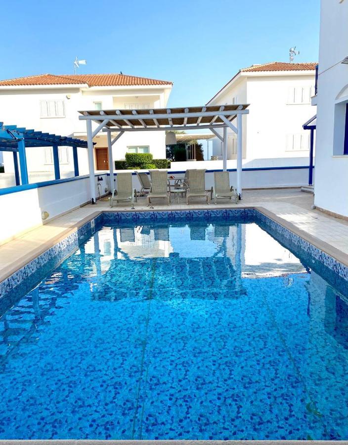 St Nicolaos Villa Ekaterina 3 Bdrm Protaras Dış mekan fotoğraf