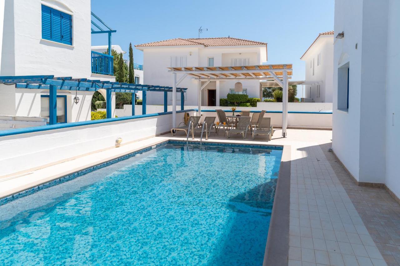 St Nicolaos Villa Ekaterina 3 Bdrm Protaras Dış mekan fotoğraf